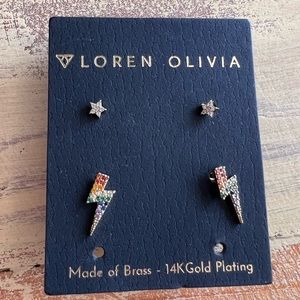 Loren & Olivia cute earrings